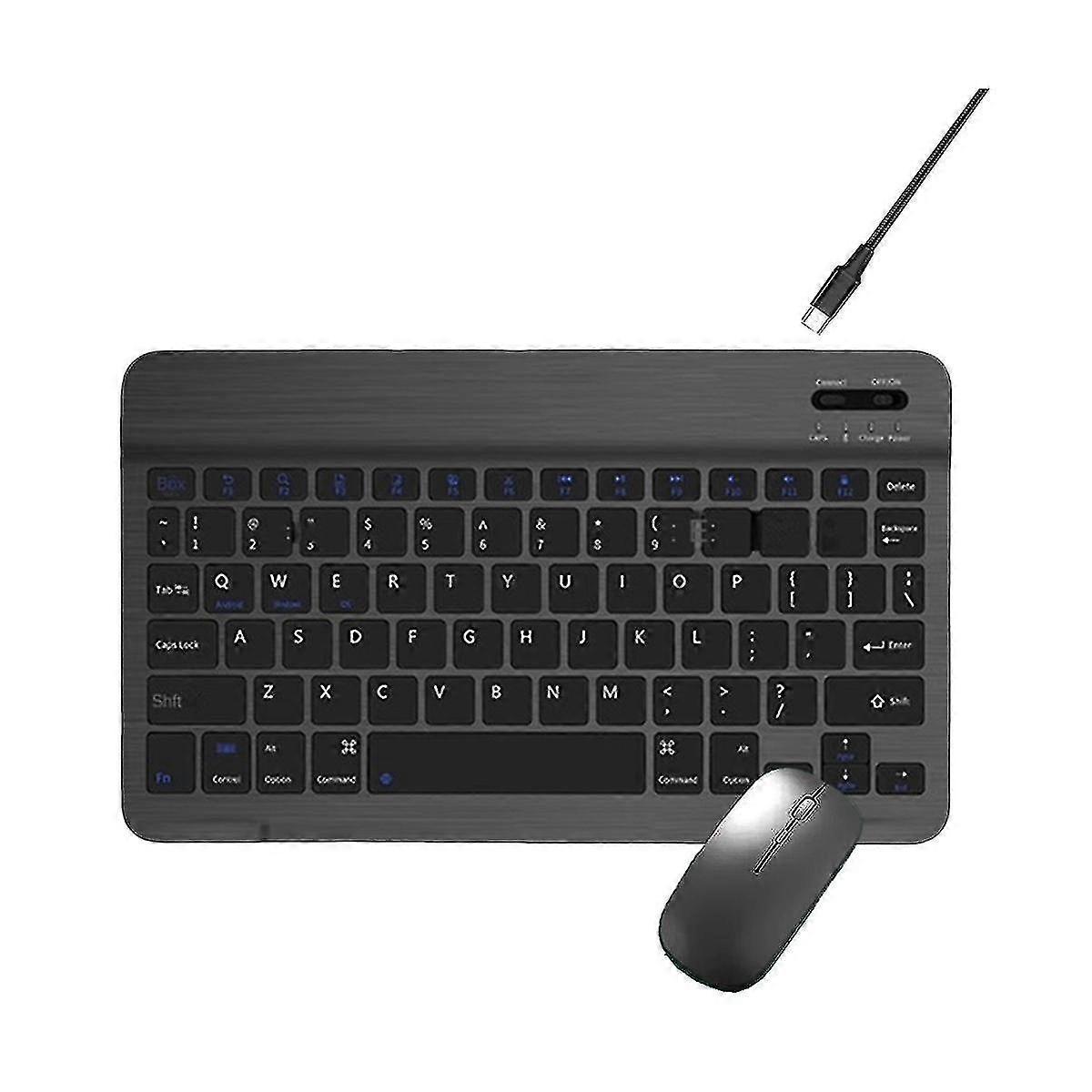 Mini Wireless Bluetooth Keyboard Phone Tablet Pc Portable Bluetooth Keyboard Mouse For Android A