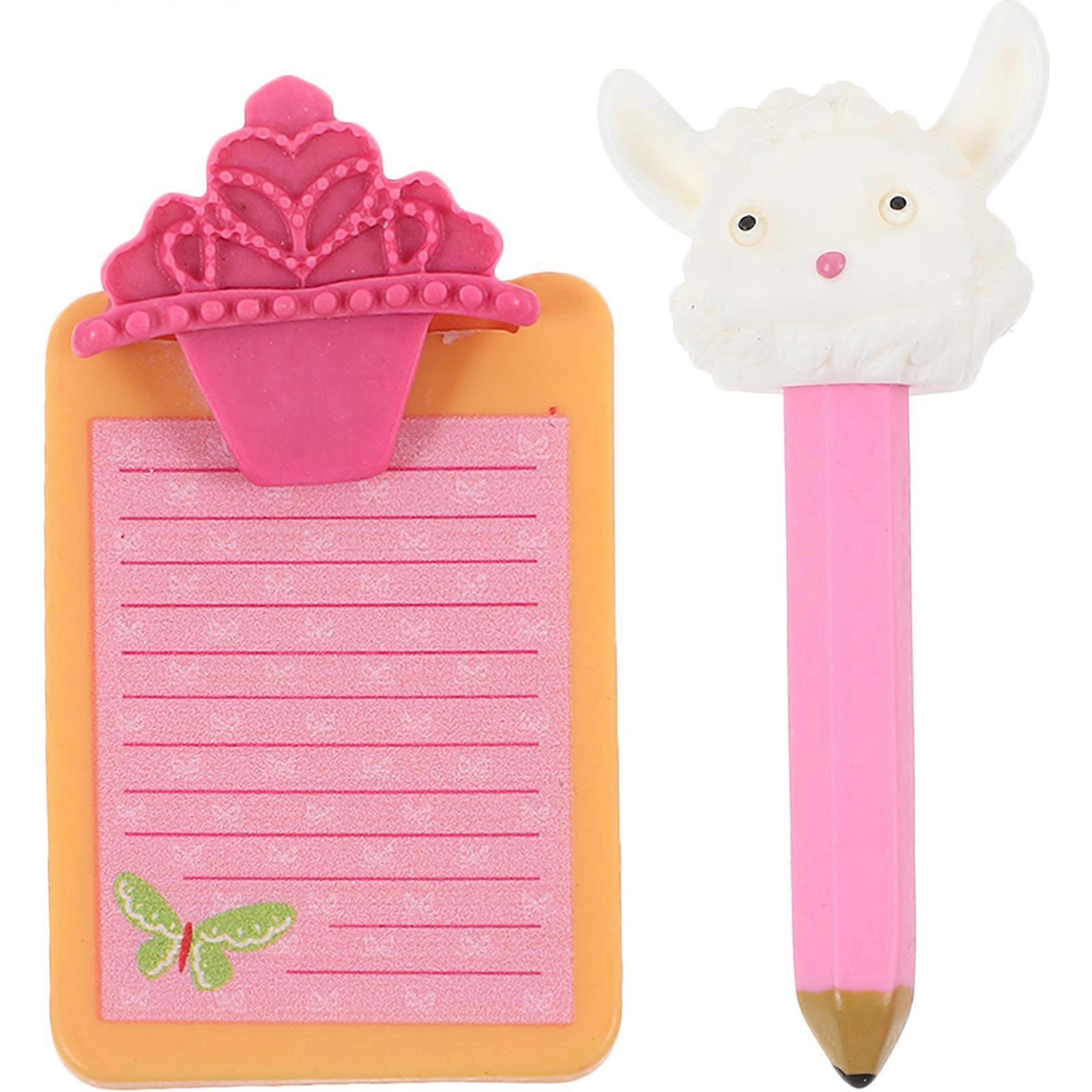 2pcs Mini Resin Sheep Pencil Craft Notebook DIY Phone Case Props  DIY Charms Flatback Charms