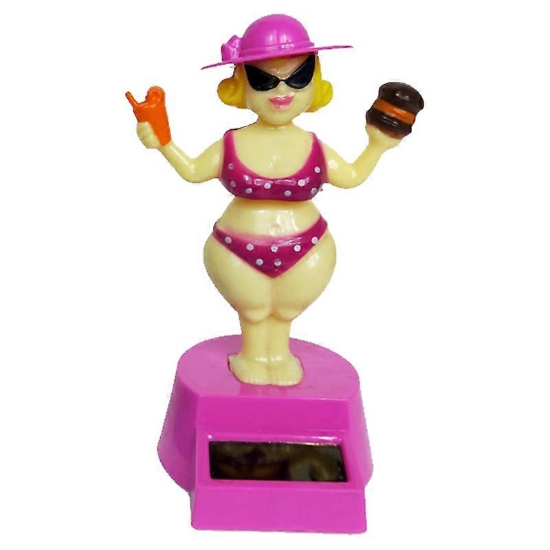 Dancing Beauty for Car Decor/Ornaments Solar Automatic Toy