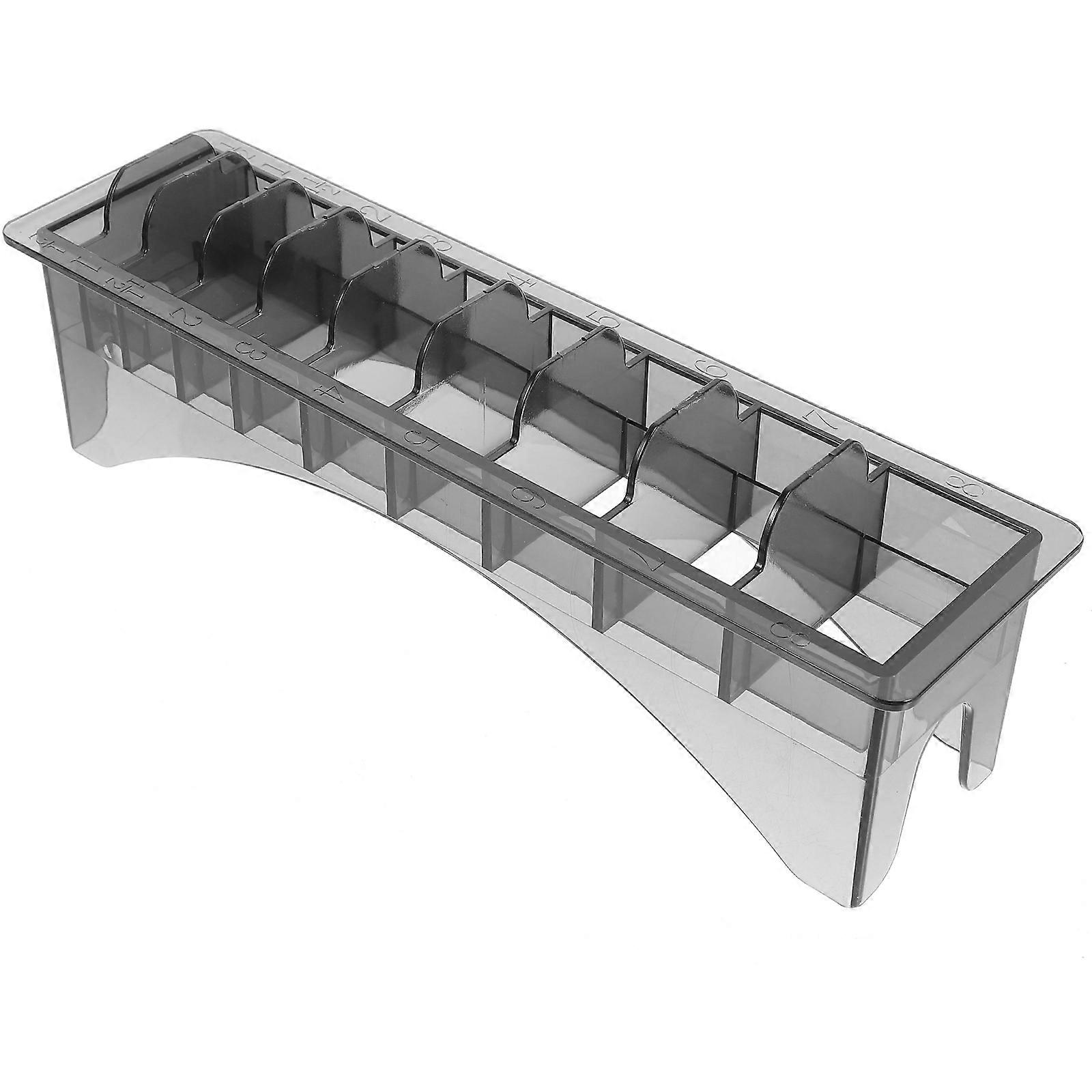 Plastic Clipper Guard Holder Universal Clipper Comb Holder Case for Barbershop