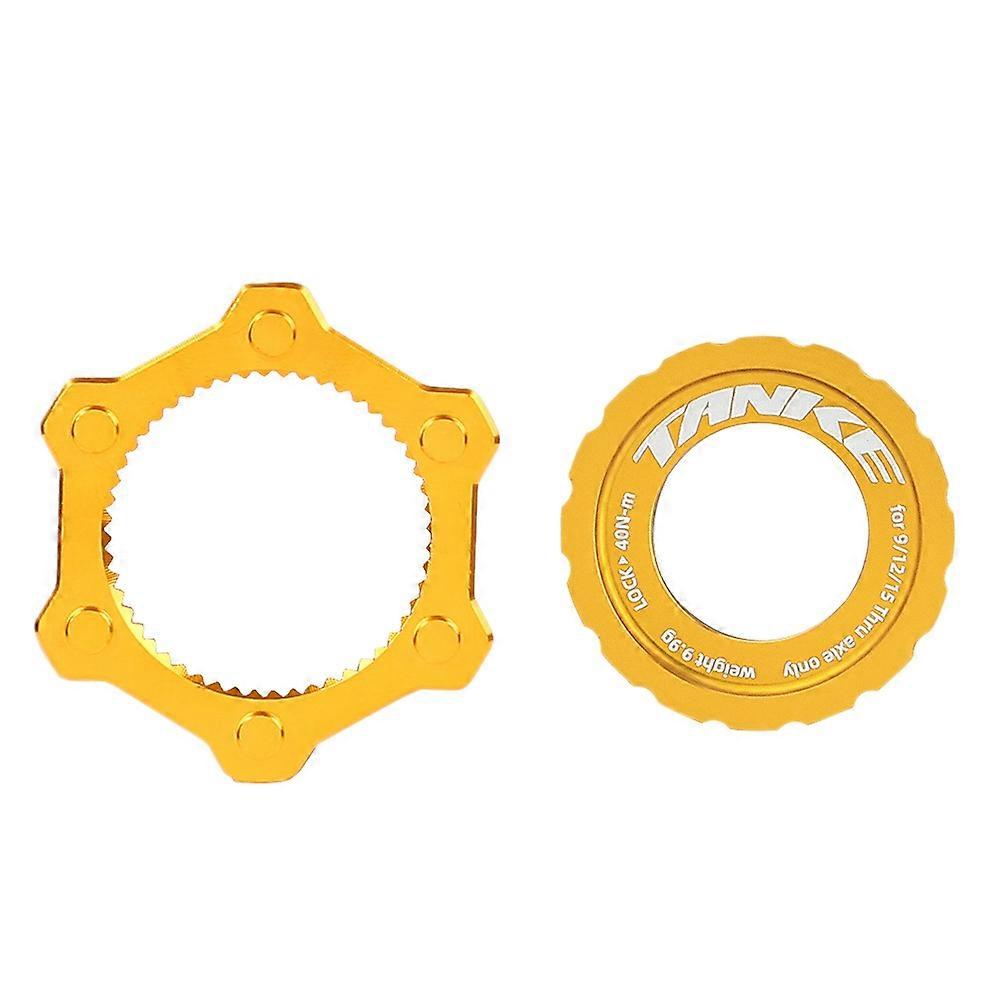 Bike Hub Center Lock to 6 Hole Adapter Middle Lock Conversion Seat 6 Bolt Rotor Disc Brake Accesso