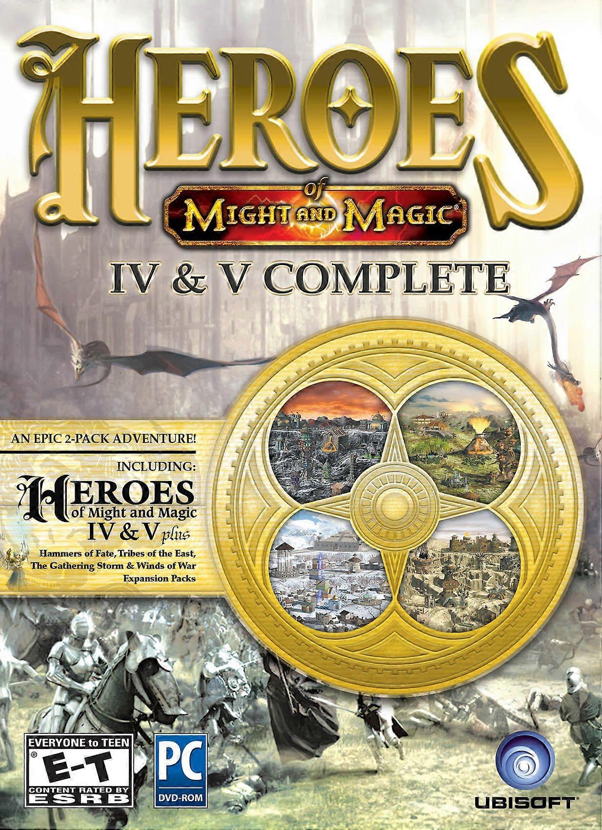 Heroes of Might and Magic IV  V Complete - PC CD - New & Sealed