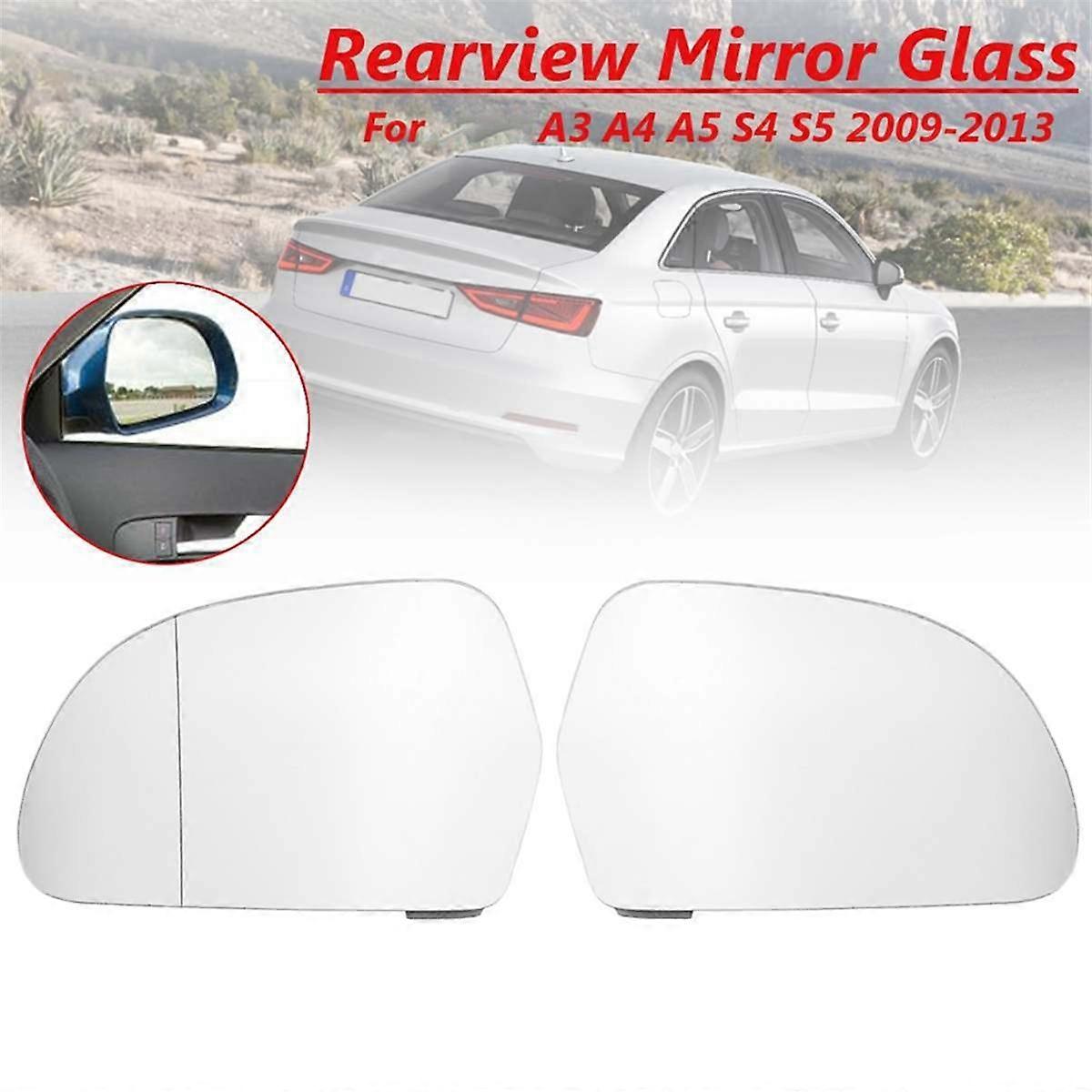 8K0857536F 8K0857535F Reversing Mirror Lens Mirror Glass Heated Side View Mirror Car for A3 A4 B9 A