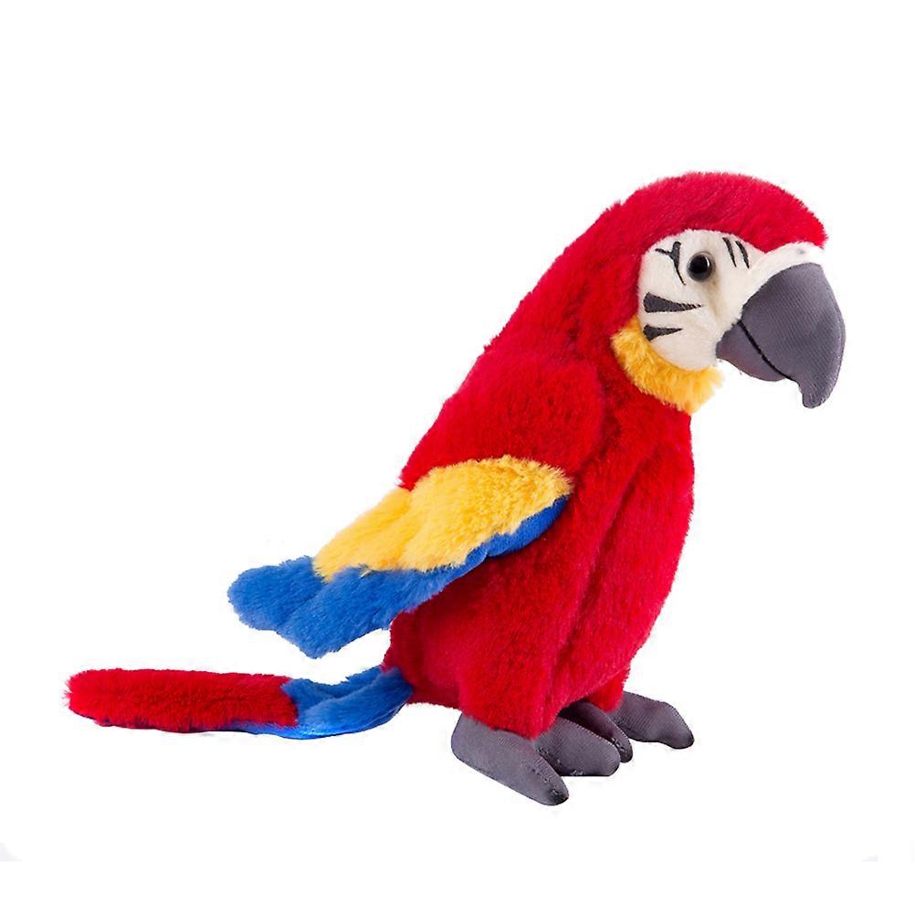 1pc Imitation Parrot Doll Toy Creative Funny Plush Toy for Kid (Random Color)