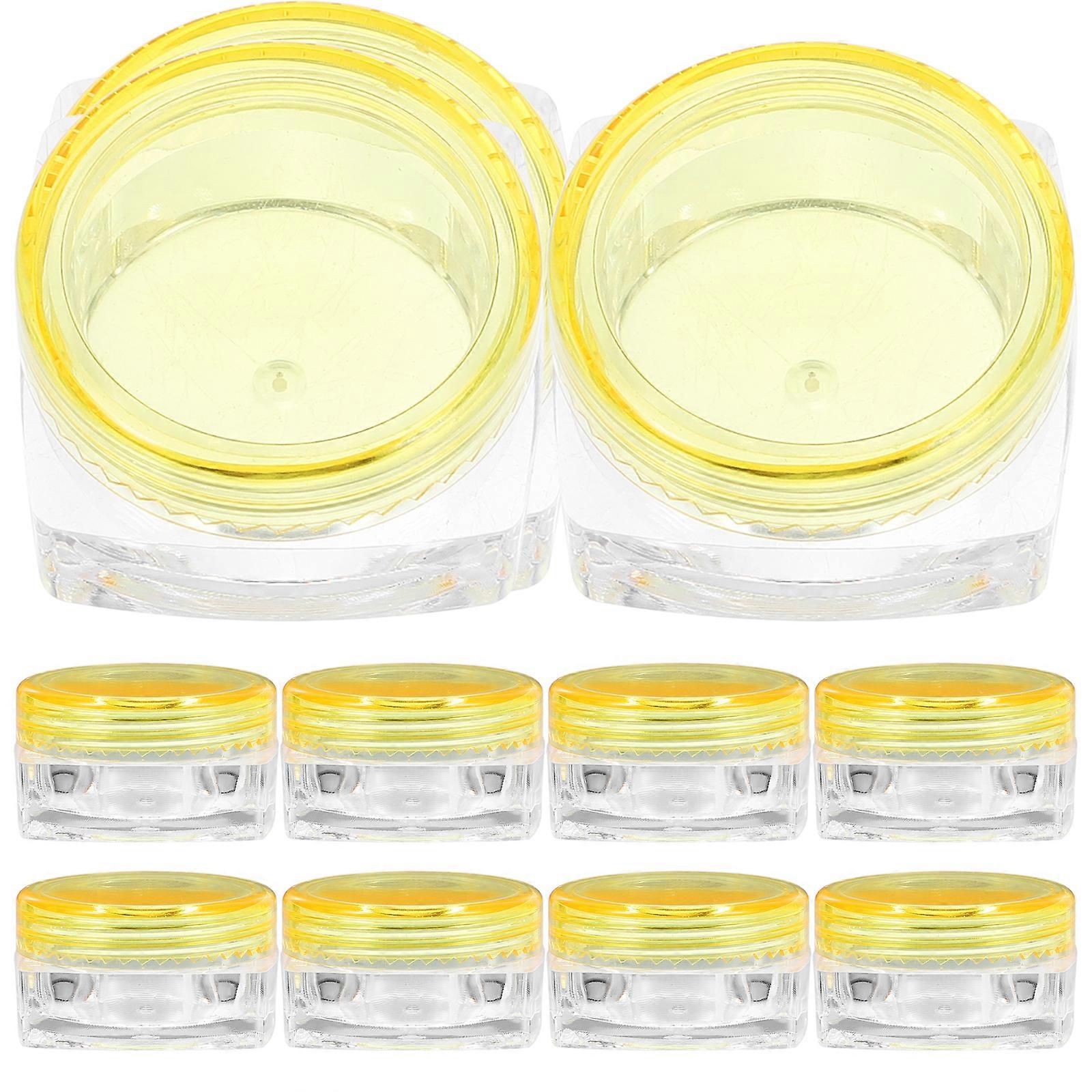 24 pcs Empty Cream Jars Refillable Cream Containers Travel Cream Containers Small Cream Jars with Lids