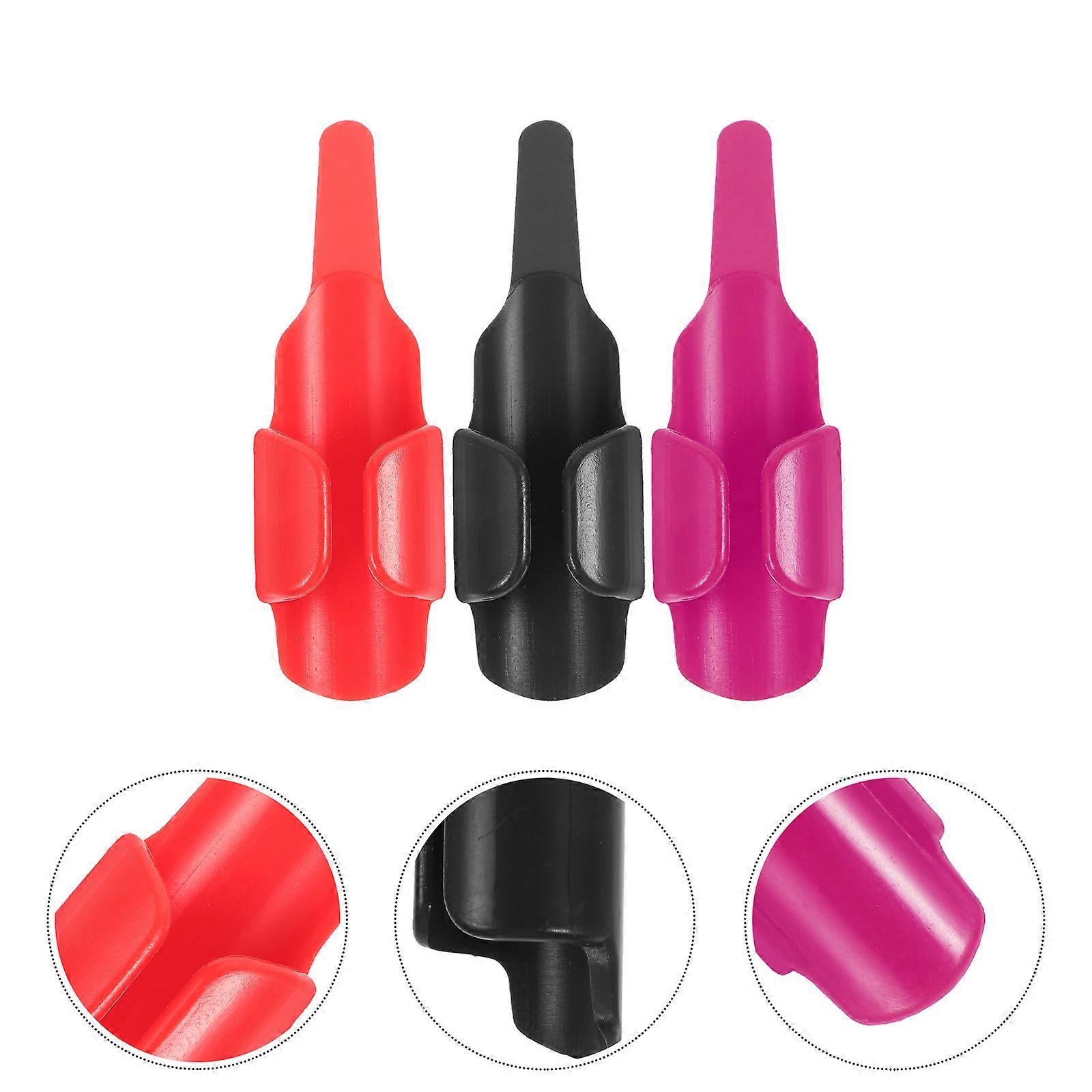 3Pcs Sew Fingerthing Thread Controller Sewing Fingerthing Pusher Knitting Sewing Tools