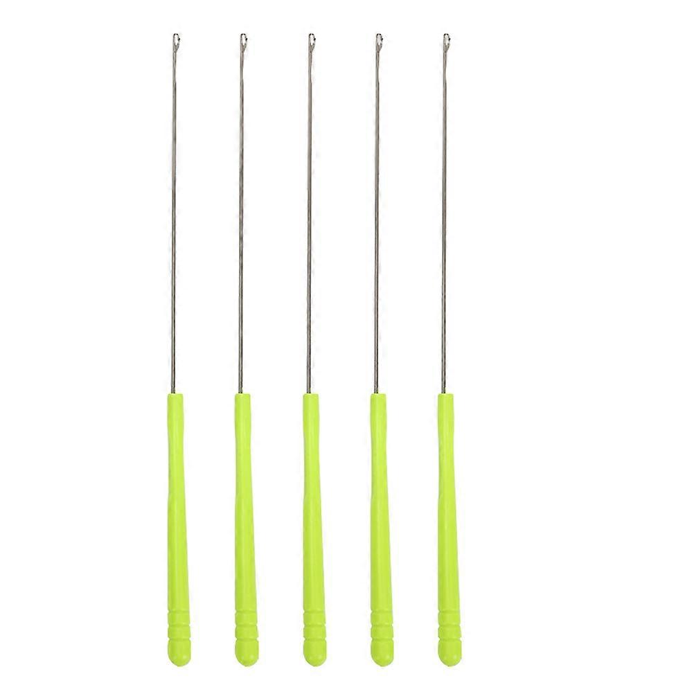 5Pcs Wig Knitting Crochet Hooks Sweater Knitting Crochet Hooks DIY Crochet Hooks Yarn Braiding Tools