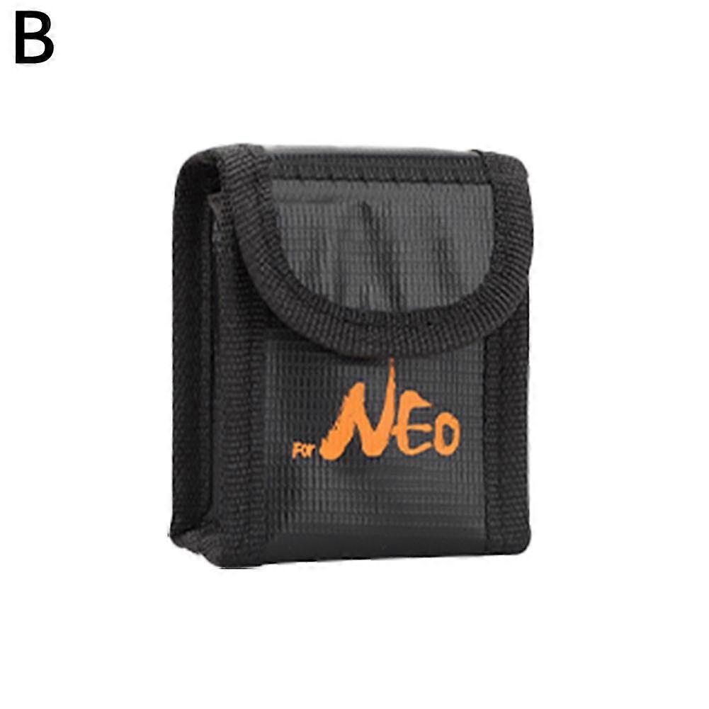 For DJI Neo Fireproof Battery Bag Safe Storage Pouch Flame Retardant Explosion Proof Case
