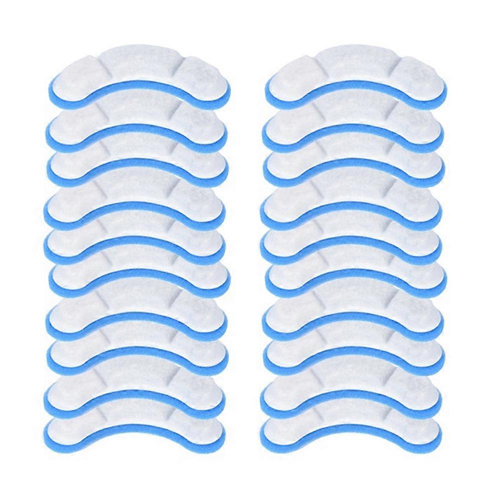 20PCS Pet Water Fountain Replacement Filter for WF050/WF060 Activated Carbon Filter for Pet Auto Dr