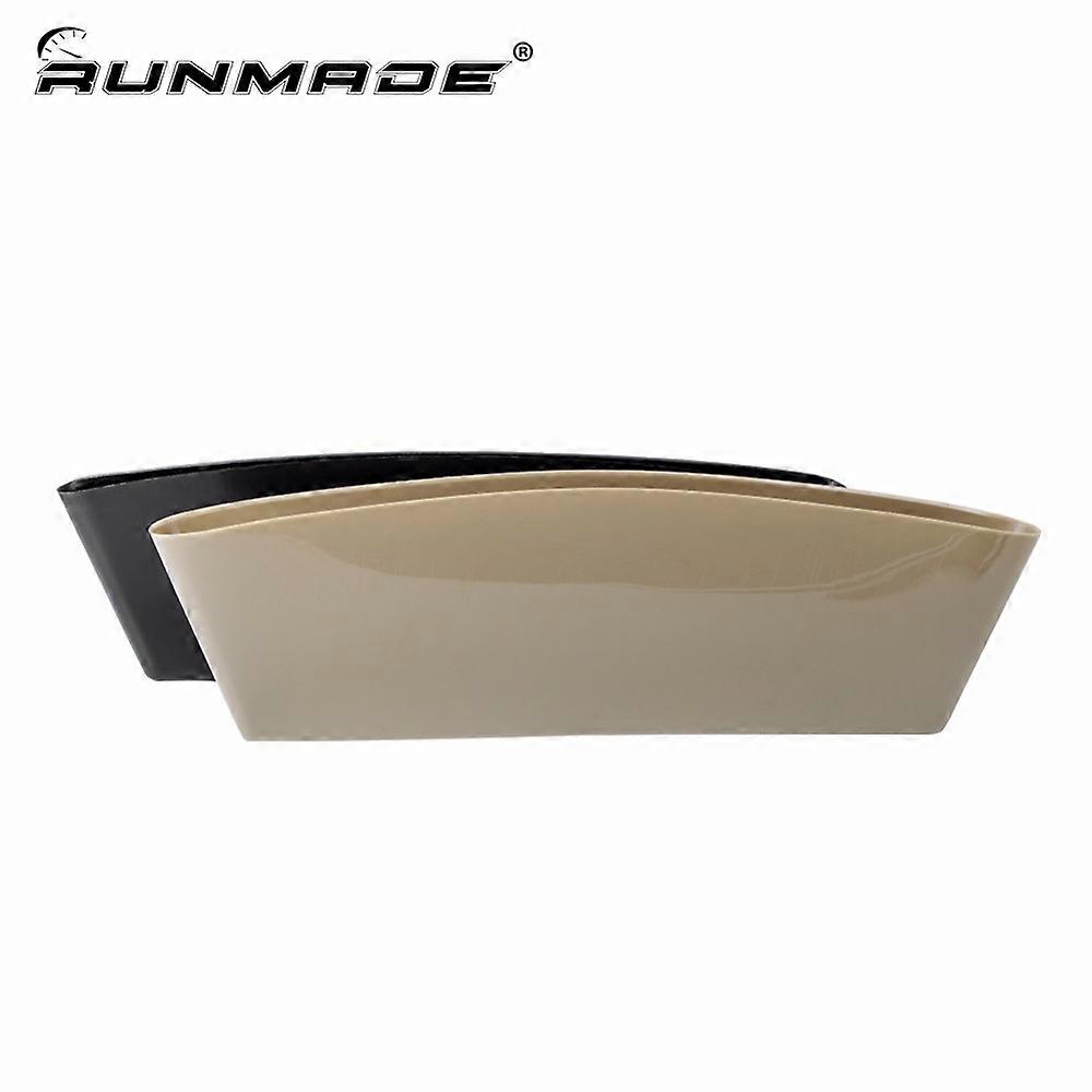 Runmade Catch Caddy Car Seat Catcher Magic Box Organizer samochodowy z boczną kieszenią na portfel, telefony, mapy, gotówkę i okulary – pojemny