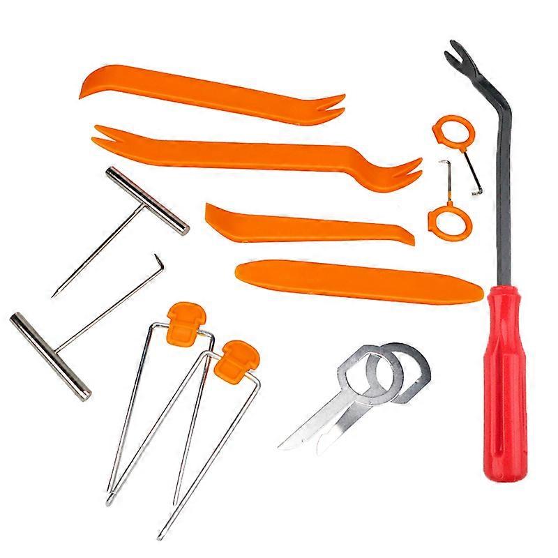 Radio panel door garnish, door garnish, dashboard for audio withdrawal, installer Kit of repair tools by lever with 4/12 rooms/set car/sets with lever