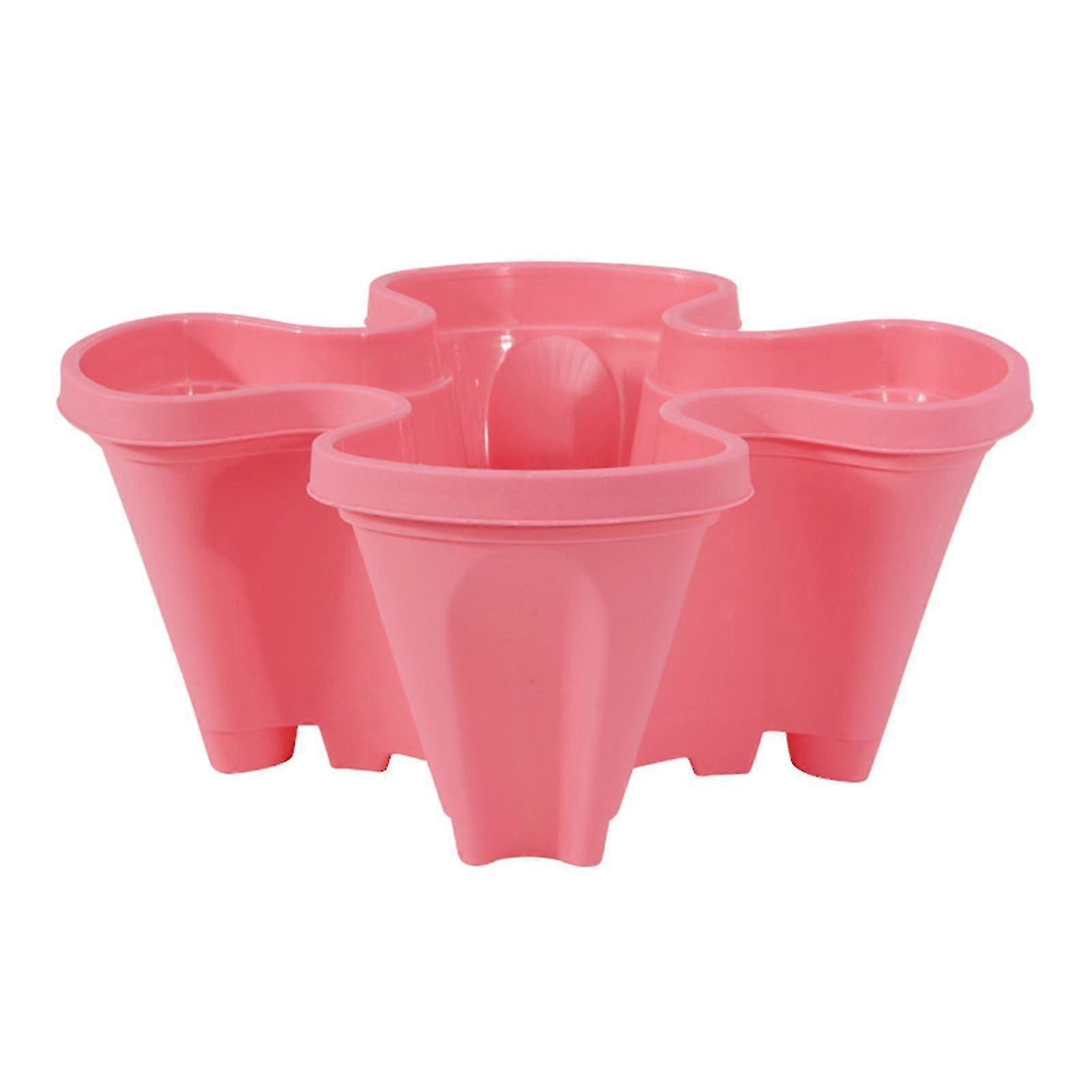 Stackable Three-dimensional Flower Pot Plastic Stackable Vertical Flower Pot