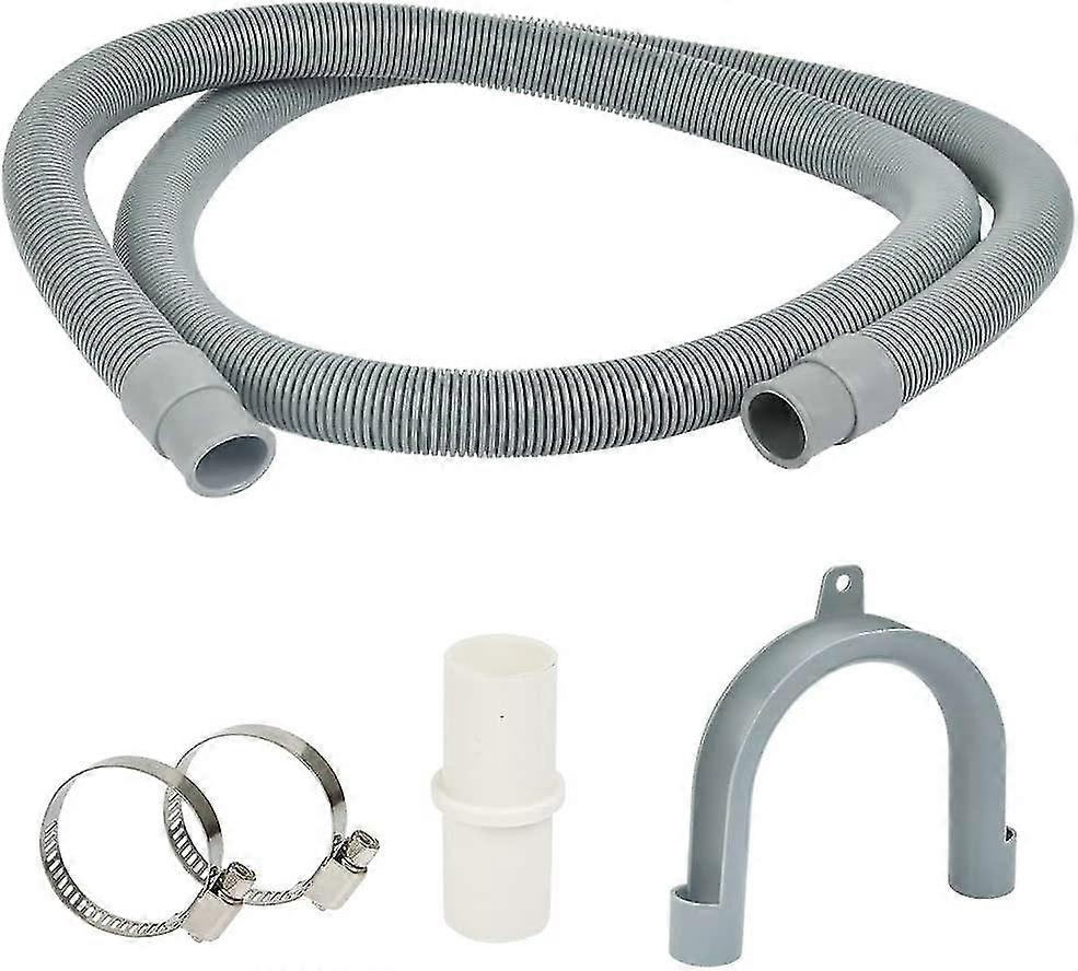 Drain Hose Extension Kit With 1.5m Long Universal Drain Hose Extension Hose Water Hose For Dishwasher, Washing Machine