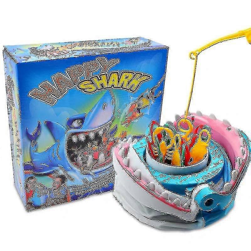 Bite Shark Board Game Play House Tricky Toy, Blue
