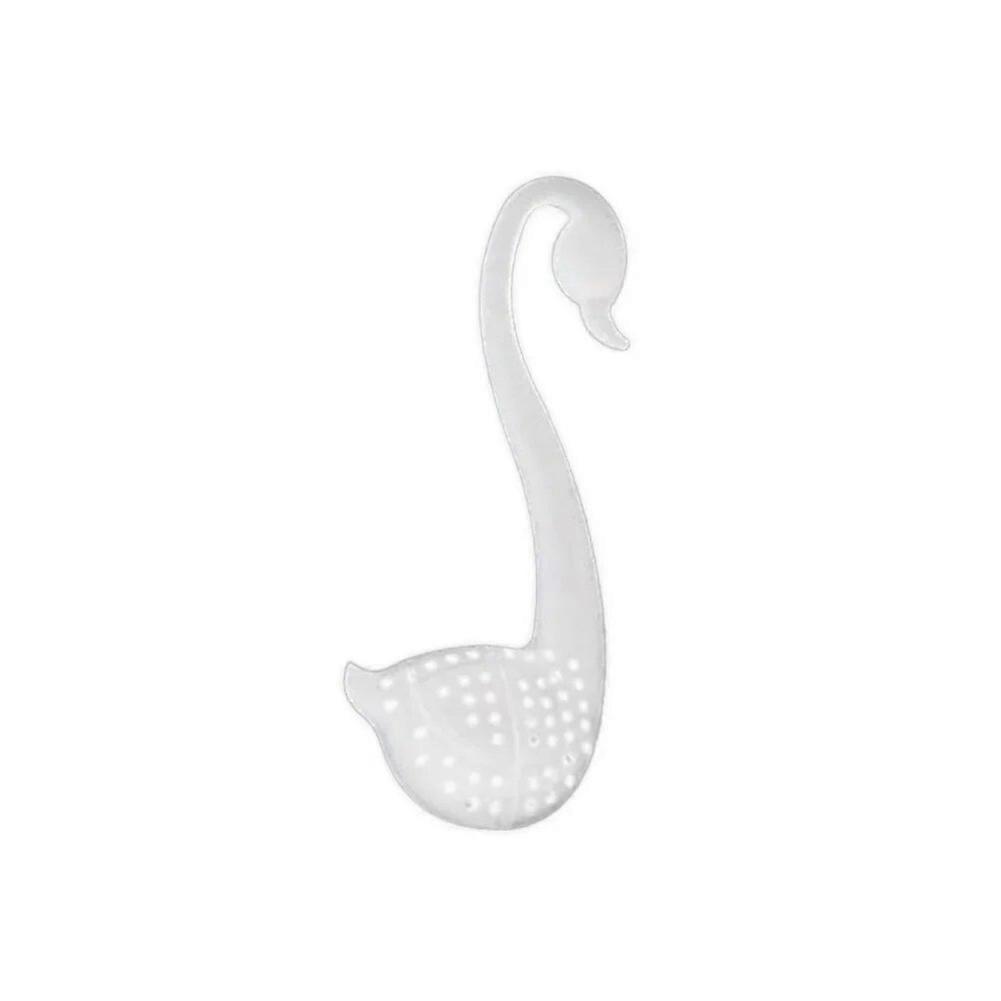 Cute Plastic Swan Shape Tea Infuser Reusable Portable Elegant Swan Tea Strainers Teaware Bar Tool Kitchen Accessories Home Decor