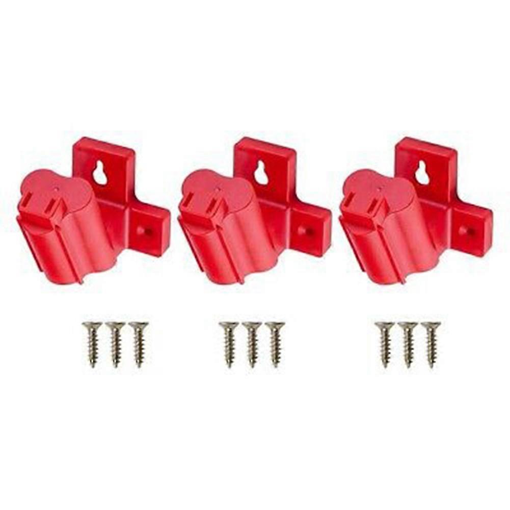 3PCS Tool Holder Mount Hanger for M12 Power Tool Holder Storage with Screws
