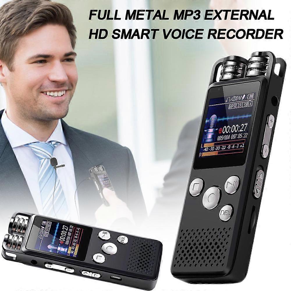 8GB Voice Recorder Portable Voice Activated Dictaphone with Playback