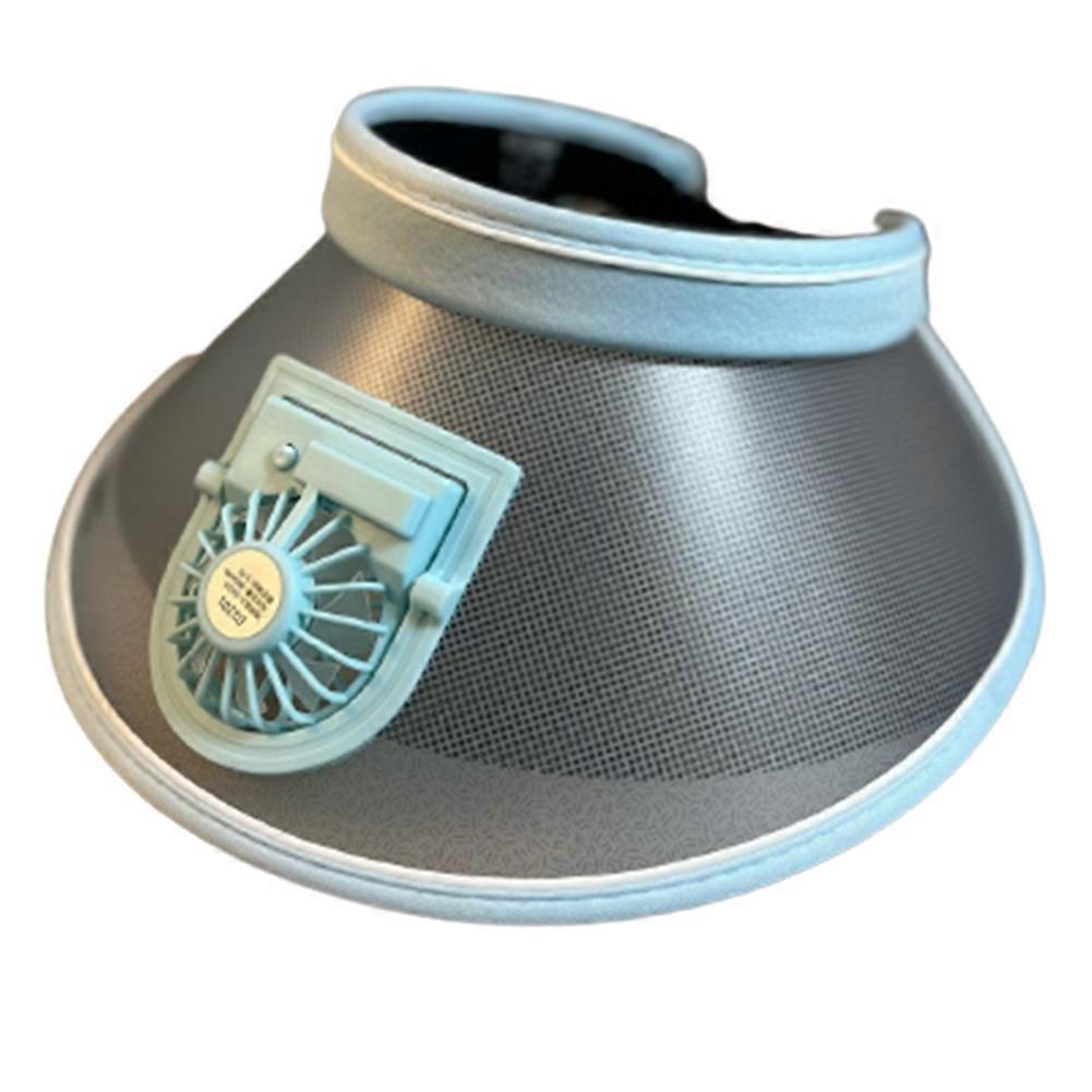 宽檐遮阳帽风扇帽充电防晒太阳帽耐用坚固的太阳帽