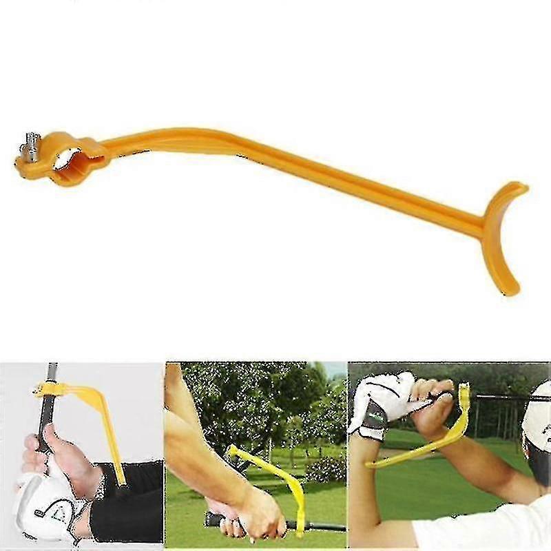 Golf Swing Training Aid(1 Piece, Yellow)