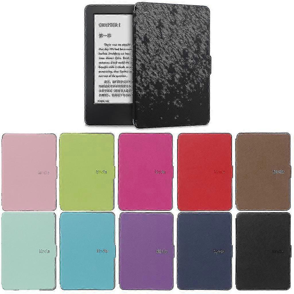 Ultra Slim Protective Shell Case Cover Compatible-for 6" Amazon Kindle Paperwhite 1/2/3 Mint Green