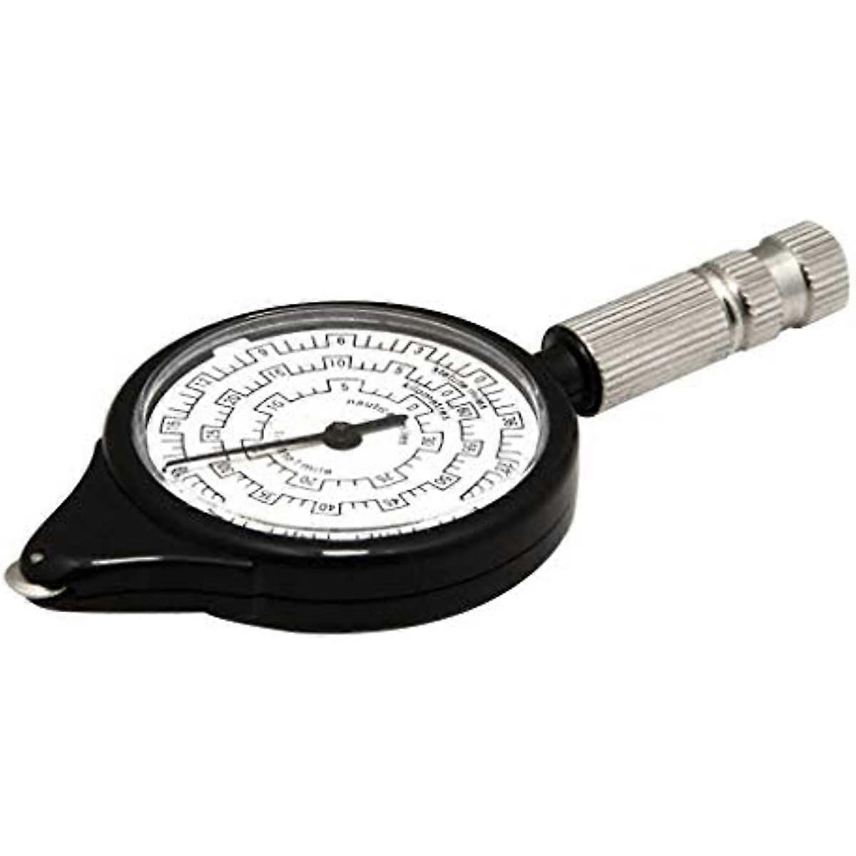 F-blue Map Measurer Distance Caculator Compass Measure Compass Hiking Survival Distance Measure Map Reading Compass Wheel
