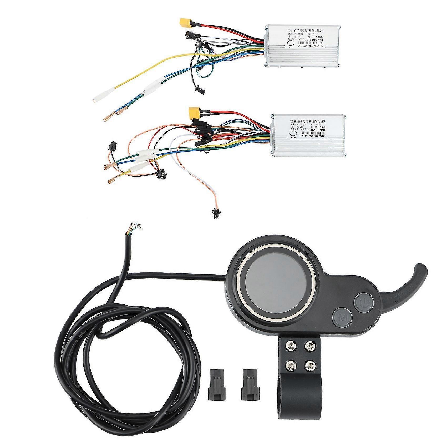 Jp Brushless Motor Controller Speed Controller With Lcd Display Panel For Electric Bike Scooter,52v
