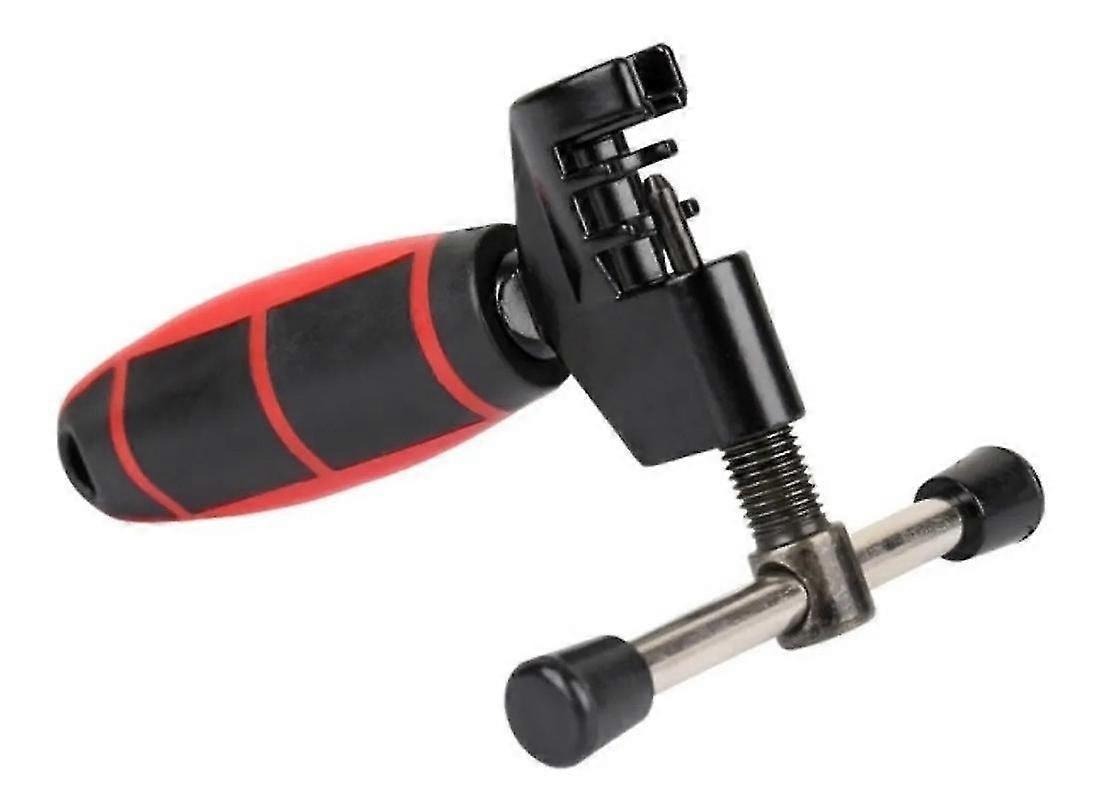 Chain Puller Cutting Wrench For Bicycle Chain,chain Cutter Chain Removal Tool Chain Beater Red Handle Chain Cutter Riding Gear(black+red)(1pcs)