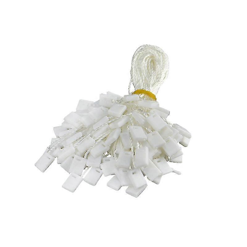 990pcs Clothing Hang Tag String Nylon Black String With Push Locker String Snap Lock Hand-worn Rope Listing Garment