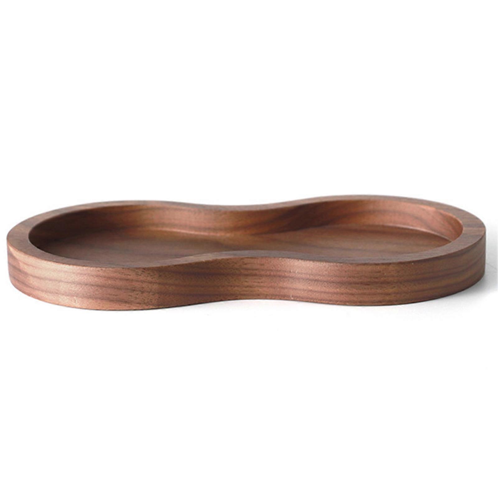 Coffee Tamper Mat Solid Wood Anti-skid Moisture-proof Anti-scratch Firm Storage Rack Walnut Espresso Tamper Stand Coffee Distributor Pad Leveler Tool