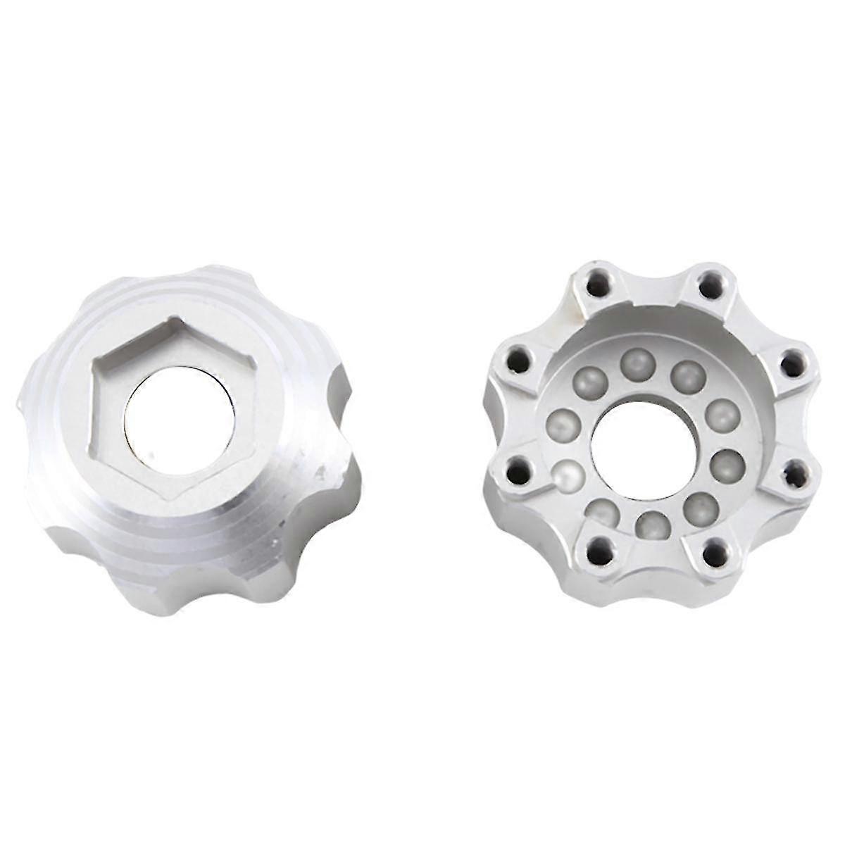 4Pcs Alloy Wheel Adapter 3.8 Inch Wheel Adapter for PL ProLine 3.8 Inch 8x32 to 17mm Wheel