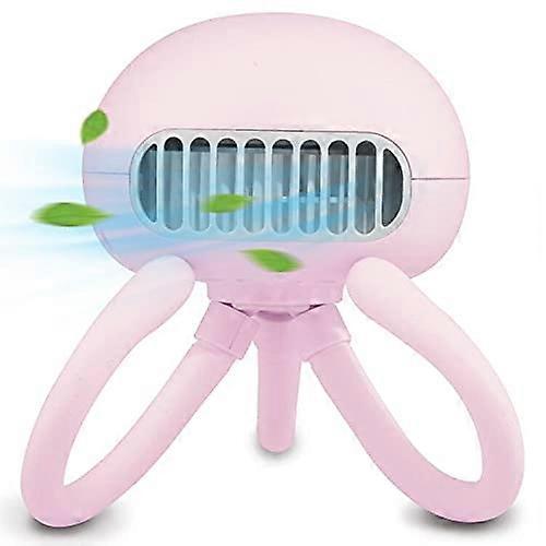 1Pcs plastic electric fan (pink)home appliances