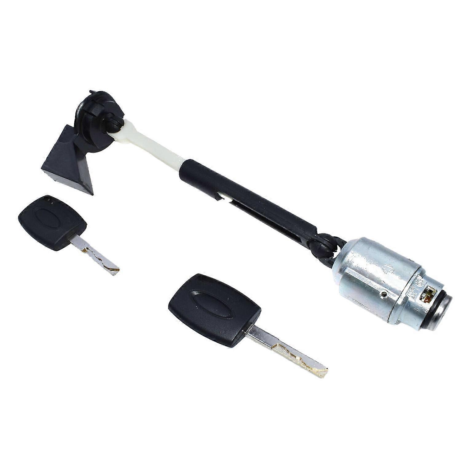 Car Bonnet Hood Release Lock Set with 2x Keys 4M5AA16B970AB compatible with compatible with Focus II Mk2 2004-2012