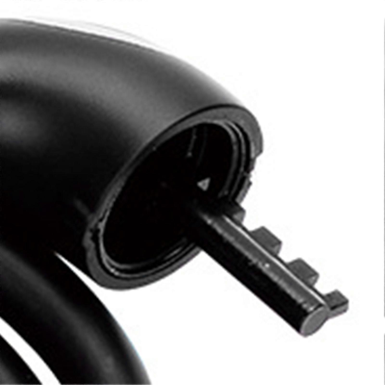 1.5m Bicycle Lock Cutting Resistant PVC Coating Flexible Cable 4 Digit Security Combination Lock for Outdoor Activities