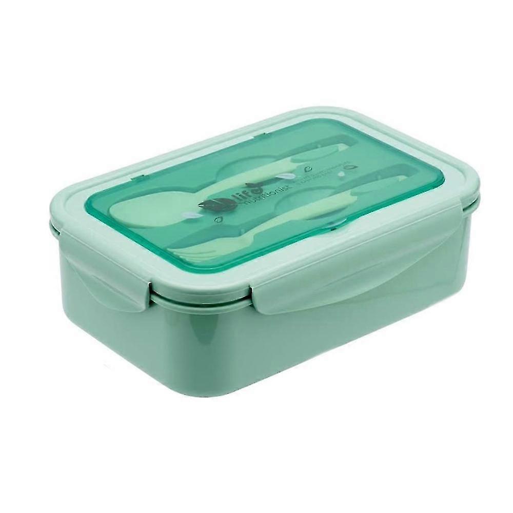 Lunchbox Set, Bento Box, Kinder Lunch Box Snack Box, Umweltfreundlich Grün