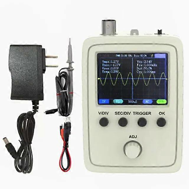 Oscilloscope Kit Dso138 Upgraded Version Dso150 Electronic Training Teaching Diy Set With Probe Power Supply