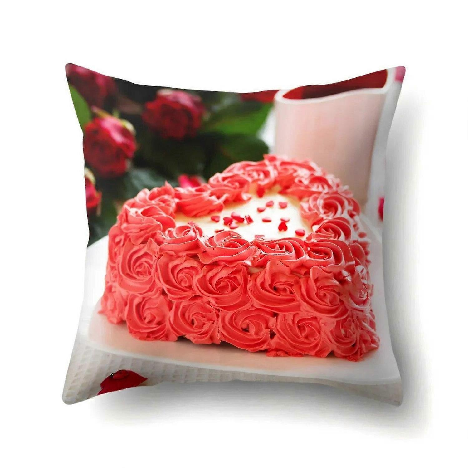 Peach Crisp Pillowcase Office  Lumbar  Sofa Design 1996