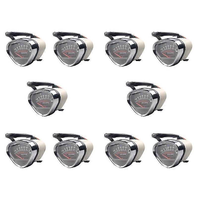 10X Motorcycle Meter Odometer Gauge Backlight LCD Digital Indicator Instrument For Vintage Honda DAX 70 Jialing70