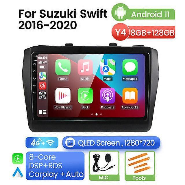 For Suzuki Swift 5 2016 - 2020 Car Radio Multimedia Video Player Navigation stereo GPS Android No 2din 2 din dvd rds carplay bt
