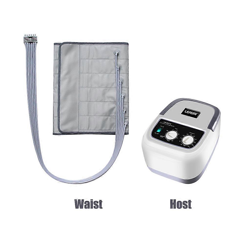 6 تجويف ضغط الهواء الساق مدلك العلاج بالضغط الفخذ العجل القدم الذراع الخصر التدليك الكهربائي الدوالي الأوردة جهاز العلاج الاسترخاء