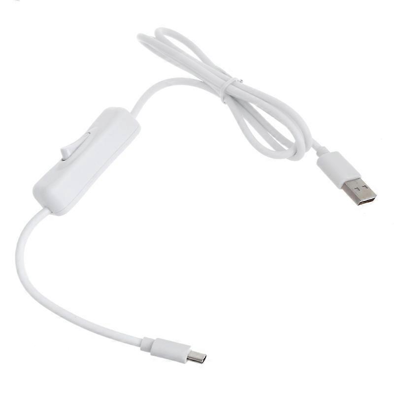 Câble de chargeur USB Type-C vers USB A avec cordon d’alimentation Switch 5V3A pourRaspberyPi4B