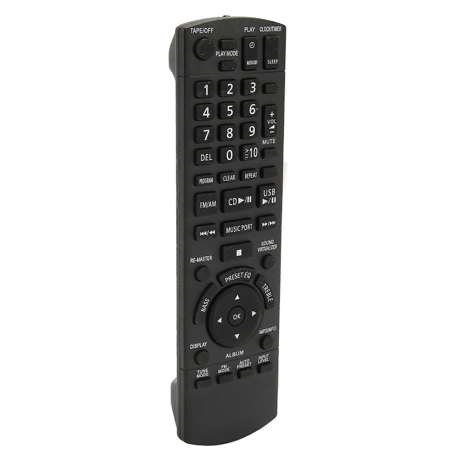 N2QAYB00008 Audio System Remote Control ReplacementABS Material Lightweight for CD Tape Tuner