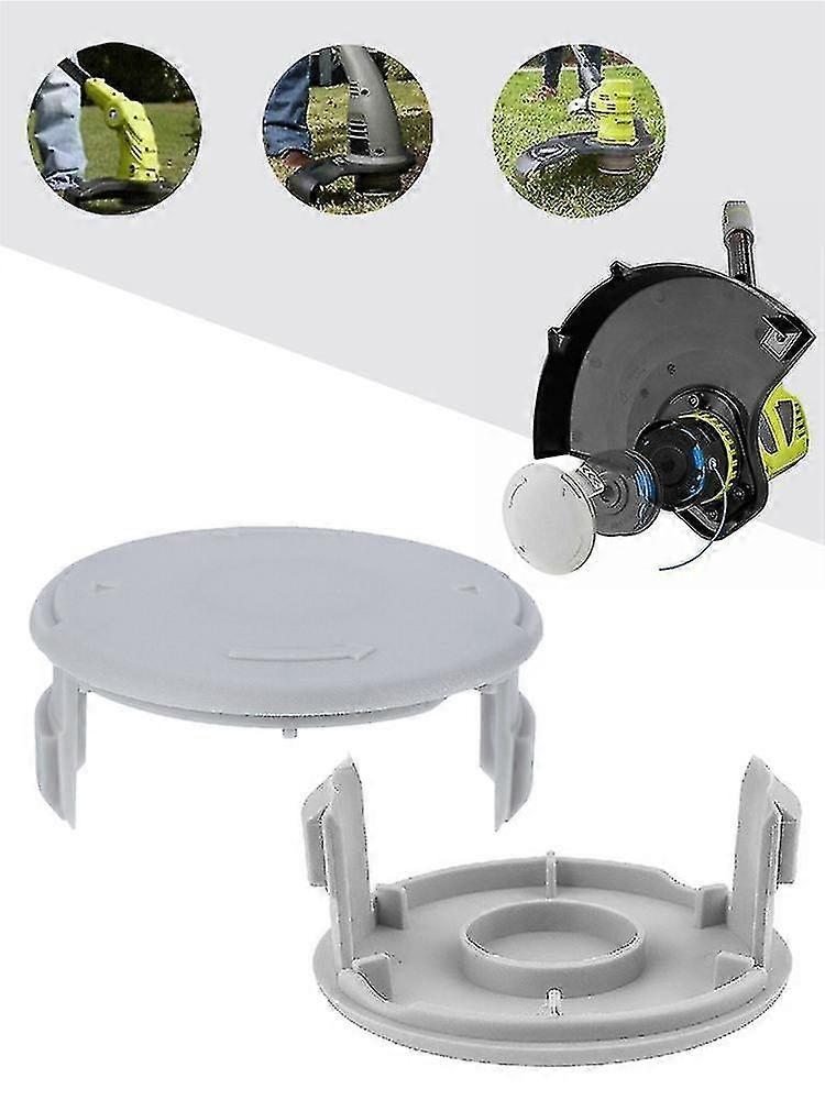 修剪器线轴盖盖更换用于 Ryobi One+AC 14RL3a 18v 24v 40v 部件 2022