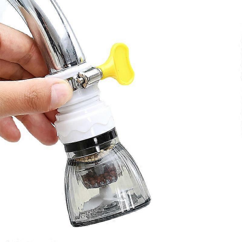 4pcs Black Faucet Purifier Adjustable Faucet Water Filter Splash Proof Kitchen Filtration Faucet Faucet Tap Faucet Tap Faucet