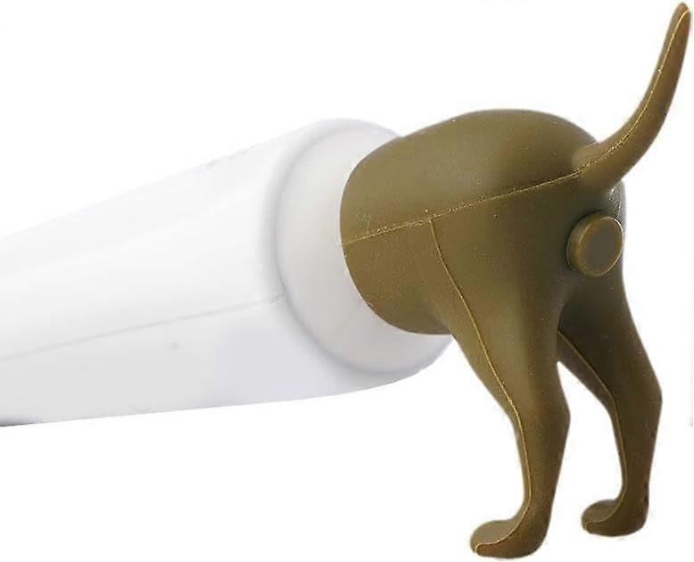 Pooping Dog Butt Toothpaste Topper Funny Toothpaste Dispenser Cap ,Toothpaste Squeezer,Toothpaste Covers,Bathroom Accessories