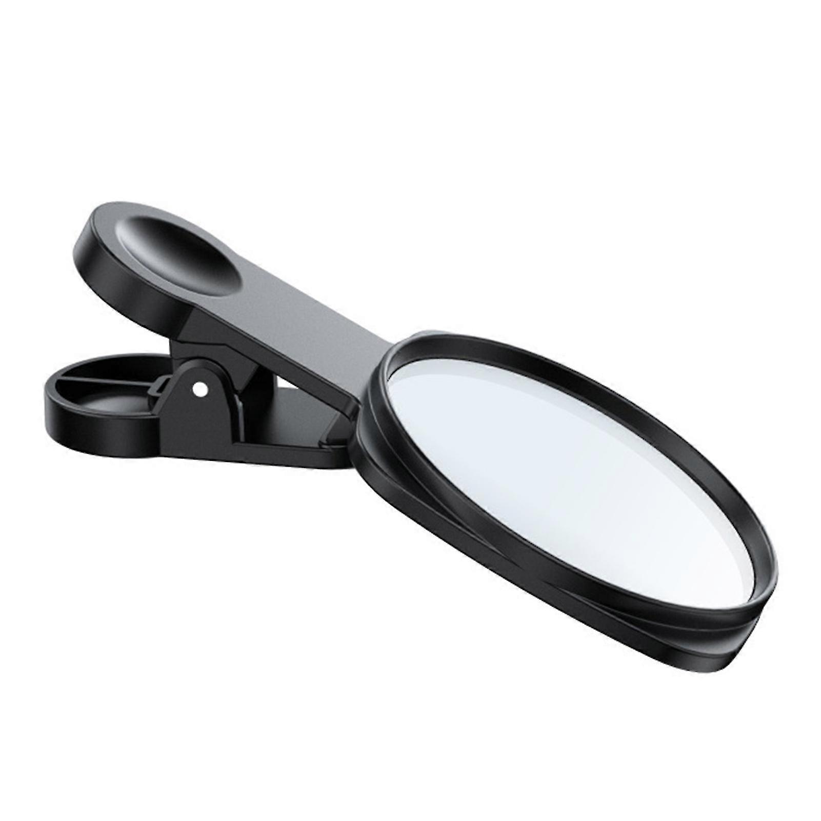 Smartphone Camera Round Mirror Reflection Clip Kit Small Lightweight Selfie Reflector for Mobile Phone