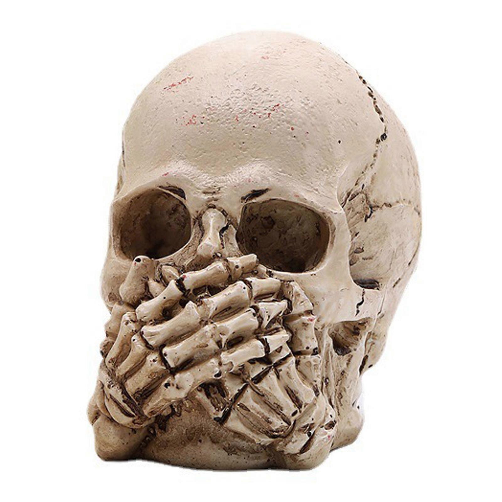 Glowing skull lights scary decorations