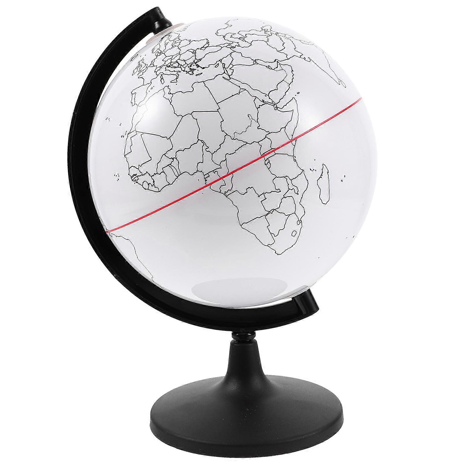 DIY Blank Globe Unfinished Globe Model Coloring Blank Globe Craft DIY Painting Globe Ornament