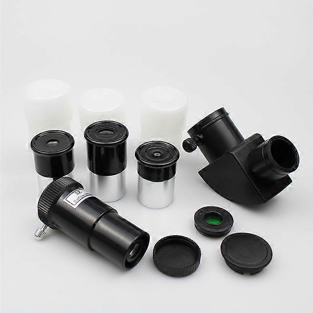 0.965 Inch Telescope Accessory Kit For 0.965 Astronomical Telescope With Three Eyepieces One Diagonal 3x Barlow Lens Moon Filter