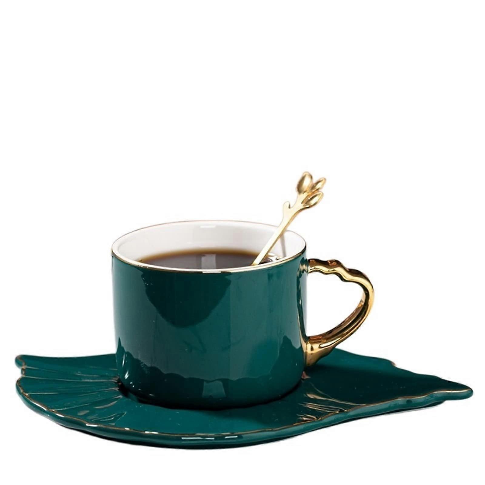 Szklanki do piwa Filiżanka do kawy o wysokiej wartości Online Celebrity Cup and Saucer Set Wykwintne filiżanki do herbaty