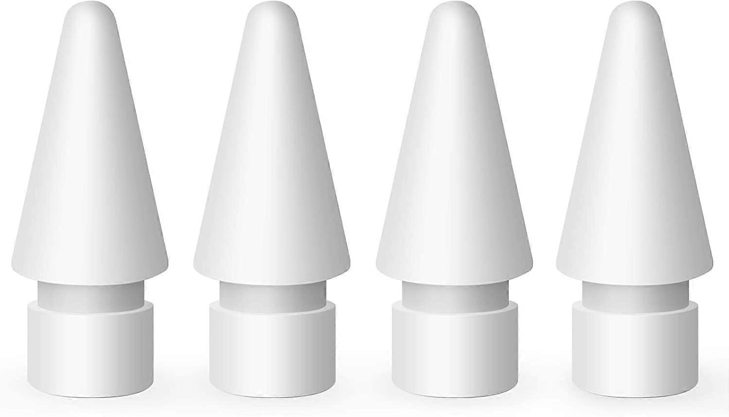 Replacement Tips Compatible with Apple Pencil 2 Gen iPad Pro Pencil - iPencil Nib for iPad Pencil 1 st/Pencil 2 Gen White 4 PackNEW7